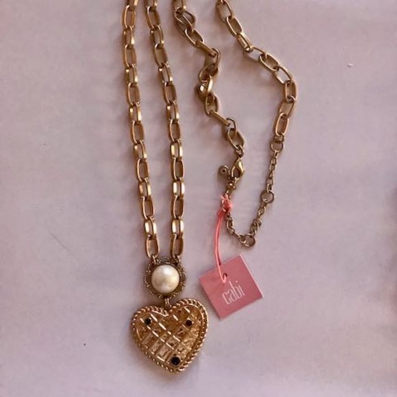 CAbi | Jewelry | Cabi Heart Of Gold 